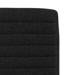vidaXL Chaises à manger lot de 2 noir tissu