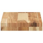 vidaXL Étagères flottantes 4 Pièces 40x20x4 cm acacia massif à l'huile