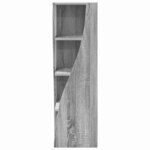 vidaXL Meuble d'angle Blanc 32x32x102cm Bois d'ingénierie