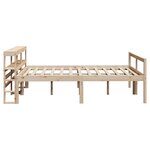 vidaXL Lit pour personne âgée avec tête de lit sans matelas 140x190 cm