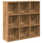 vidaXL Armoire à livres chêne artisanal 98x29x97 5 cm