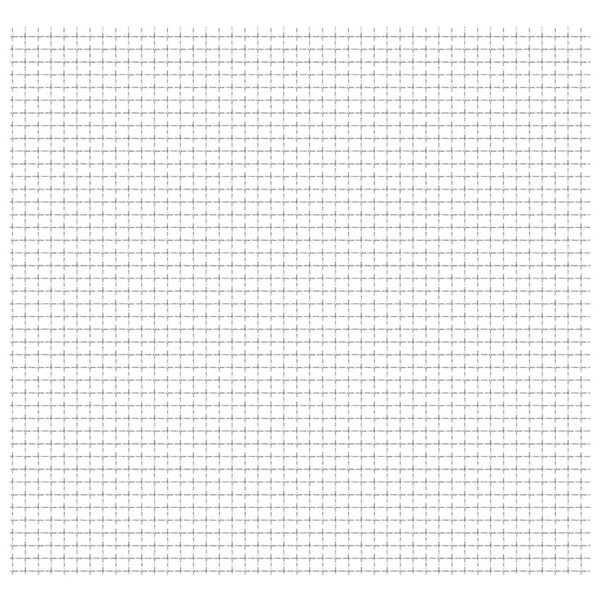 vidaXL Clôture de jardin sertie Acier inoxydable 50x50 cm 31x31x3 mm
