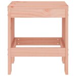 vidaXL Tabourets de jardin lot de 2 40x36x45 cm bois massif Douglas