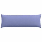 vidaXL Coussins de canapé 2 Pièces Bleu 120 x 40 cm tissu