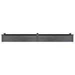 vidaXL Lit surélevé de jardin doublure 240x45x25 cm bois massif sapin