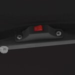 vidaXL Parasol de jardin Noir 295 x 295 x 245 cm Polyester et Acier