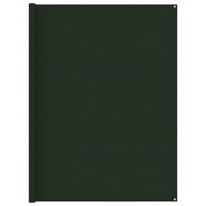 vidaXL Tapis de tente 250x350 cm Vert foncé