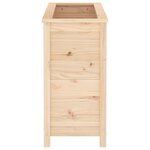 vidaXL Jardinière 82 5x40x78 cm bois de pin massif
