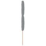 vidaXL Tête de lit LED Gris clair 100 cm tissu