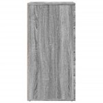 vidaXL Buffets 2 Pièces sonoma gris 60x39x80 cm bois d'ingénierie