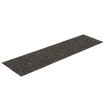 vidaXL Tapis d'escalier autocollants 30 pièces 76 x 20 cm Anthracite Rectangulaire