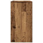 vidaXL Table console vieux bois 89x41x76 5 cm bois d'ingénierie