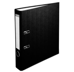 Classeur à levier polypropylène dos de 50mm - A4, noir EXACOMPTA