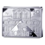 Marten Soolmans et Oopjen Coppit  Rembrandt - Monnaie de 50€ argent 100g