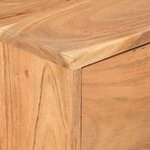 vidaXL Buffet 88x30x73 cm Bois d'acacia massif