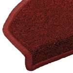 vidaXL Tapis d'escalier auto-adhésifs 15 pièces 80 x 24 5 x 3 5 cm