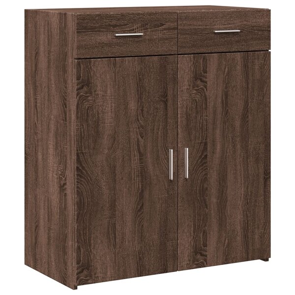 vidaXL Buffet chêne marron 80x42 5x93 cm bois d'ingénierie