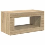 vidaXL Chêne Sonoma