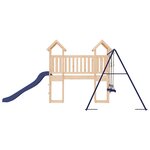 vidaXL Aire de jeux d'extérieur bois de pin massif