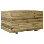 vidaXL Jardinière 90x60x49 5 cm bois de pin imprégné