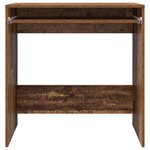vidaXL Bureau d'écriture Vieux bois Bois d'ingénierie Standard Rangement