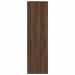 vidaXL Buffet haut chêne marron 29 5x34x119 5 cm bois d'ingénierie