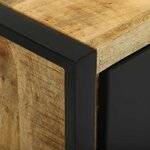 vidaXL Ensemble de mobilier de salle de bain avec stockage 2 Pièces