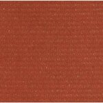 vidaXL Voile d'ombrage 160 g/m² Terre cuite 5x5x6 m PEHD