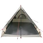 vidaXL Tente de camping en forme de A 2 personne vert imperméable