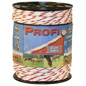 Kerbl corde pour clôture électrique profi pe 200 m 59509