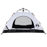vidaXL Tente de camping 2 personnes tissu occultant libération rapide