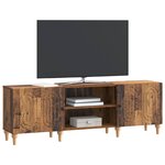 vidaXL Meuble TV 150 x 31 x 50 cm Bois ancien Bois d'ingénierie