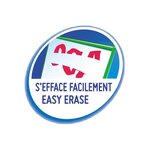 Feutre tableau blanc effaçable à sec 1741 Pointe Medium Ogive Rouge x 12 VELLEDA