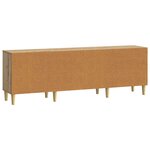vidaXL Meuble TV Chêne artisanal 150 x 31 x 50 cm Bois d'ingénierie