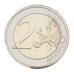 2 euros commémorative Malte 2012 - 10 ans de l'Euro.