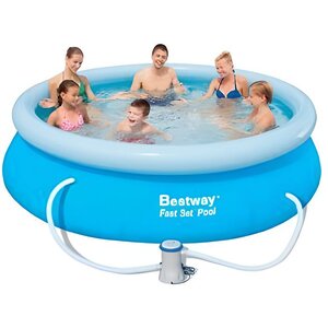 Bestway kit piscine ronde autoportante ø3 05x h0 76m