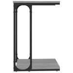 vidaXL Table d'appoint Sonoma gris 40x30x60 cm Bois d'ingénierie