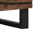 vidaXL Armoires de chevet 2 Pièces 40x33 5x46 cm Bois massif de mangue