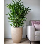 Capi Pot à fleurs Waste Rib 34x46 cm Beige terrazzo