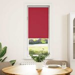 vidaXL Store enrouleur occultant rouge largeur du tissu 35 7 cm