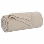 vidaXL Couvertures à jeter 24 Pièces Beige 200 x 150 cm Toison