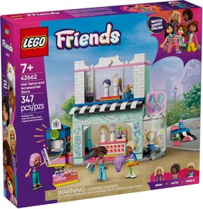 LEGO Friends - Salon de Coiffure et Boutique d'Accessoires - 42662 pour Enfants de 7 Ans et Plus