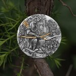 Pièce de monnaie en Argent 2000 Francs g 62.2 (2 oz) Millésime 2024 ROBIN HOOD (PRÉCOMMANDE)