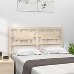 vidaXL Tête de lit 140 5x4x100 cm Bois massif de pin