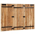 vidaXL Tête de lit 120 cm bois d'acacia massif