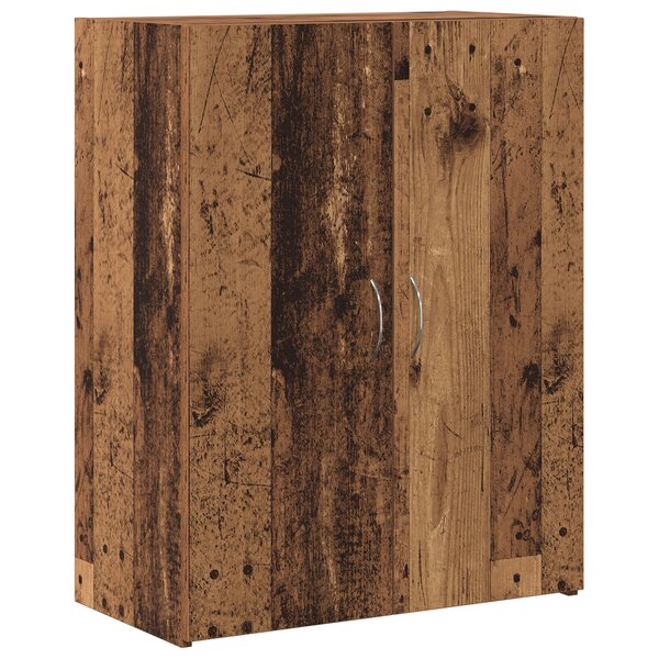vidaXL Meuble de bureau en bois recyclé 60 x 32 x 77 5 cm - Bois d'ingénierie