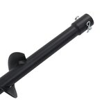 vidaXL Jeu de perceuse de sol à tarière Acier