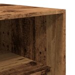 vidaXL Garde-robe vieux bois 80x50x200 cm bois d'ingénierie