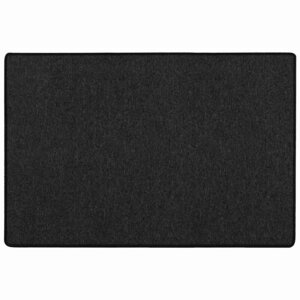 vidaXL Tapis Couloir Anthracite 100 x 150 cm 100  Polypropylène