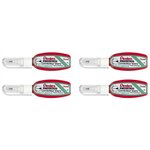 Correcteur Liquide Pentex Pocket ZL103-WF Haute précision 4 2ml Blanc x 4 PENTEL